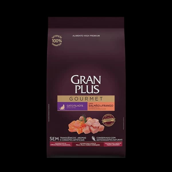GranPlus Gourmet gatito, Salmón y pollo